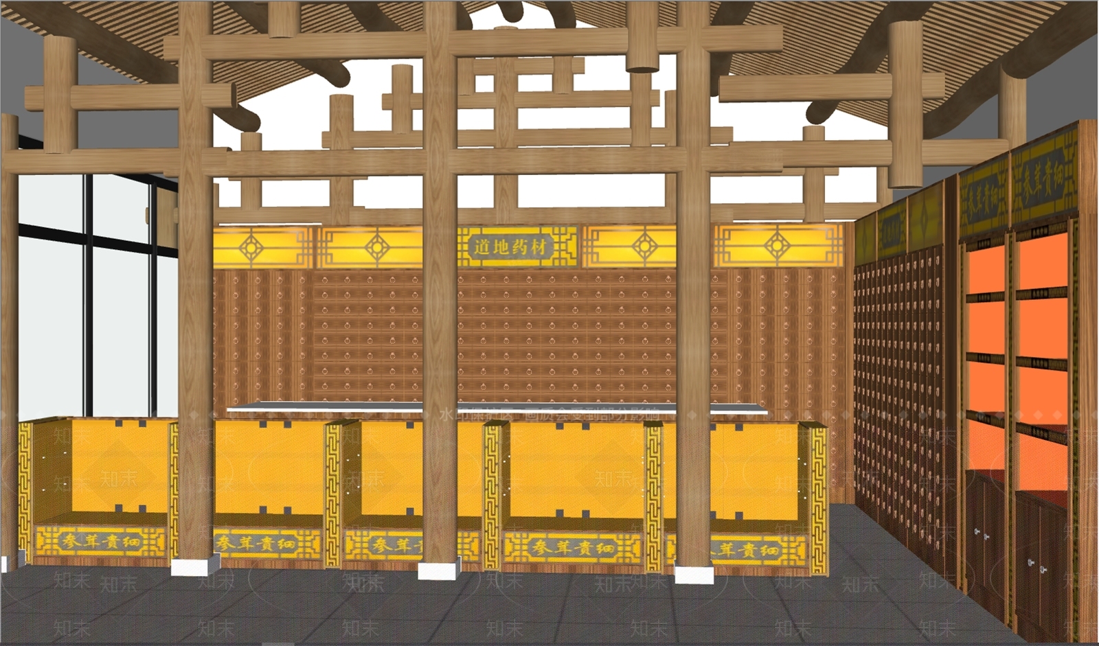 现代其他店铺SU模型下载【ID:1167239928】