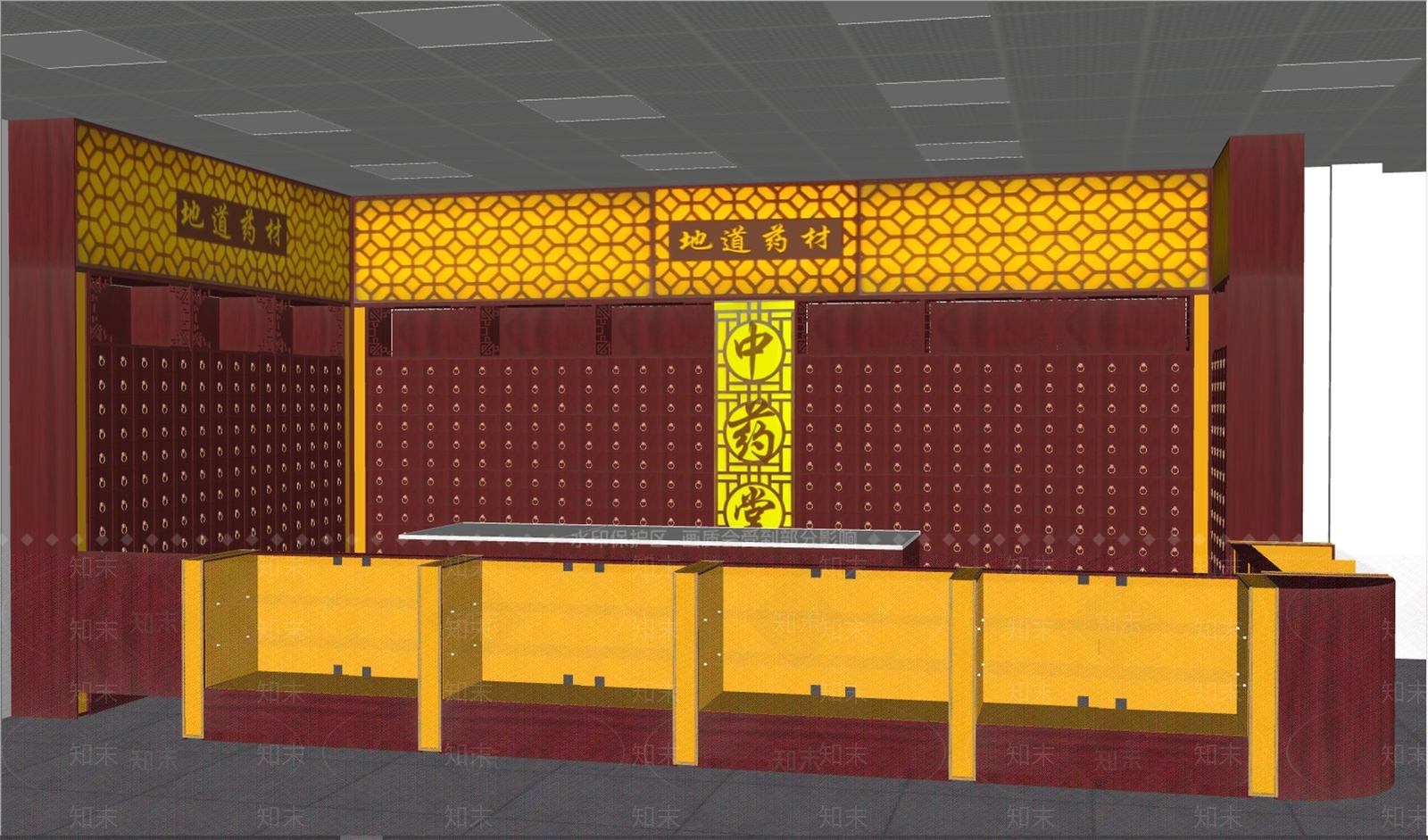 现代其他店铺SU模型下载【ID:1167240170】