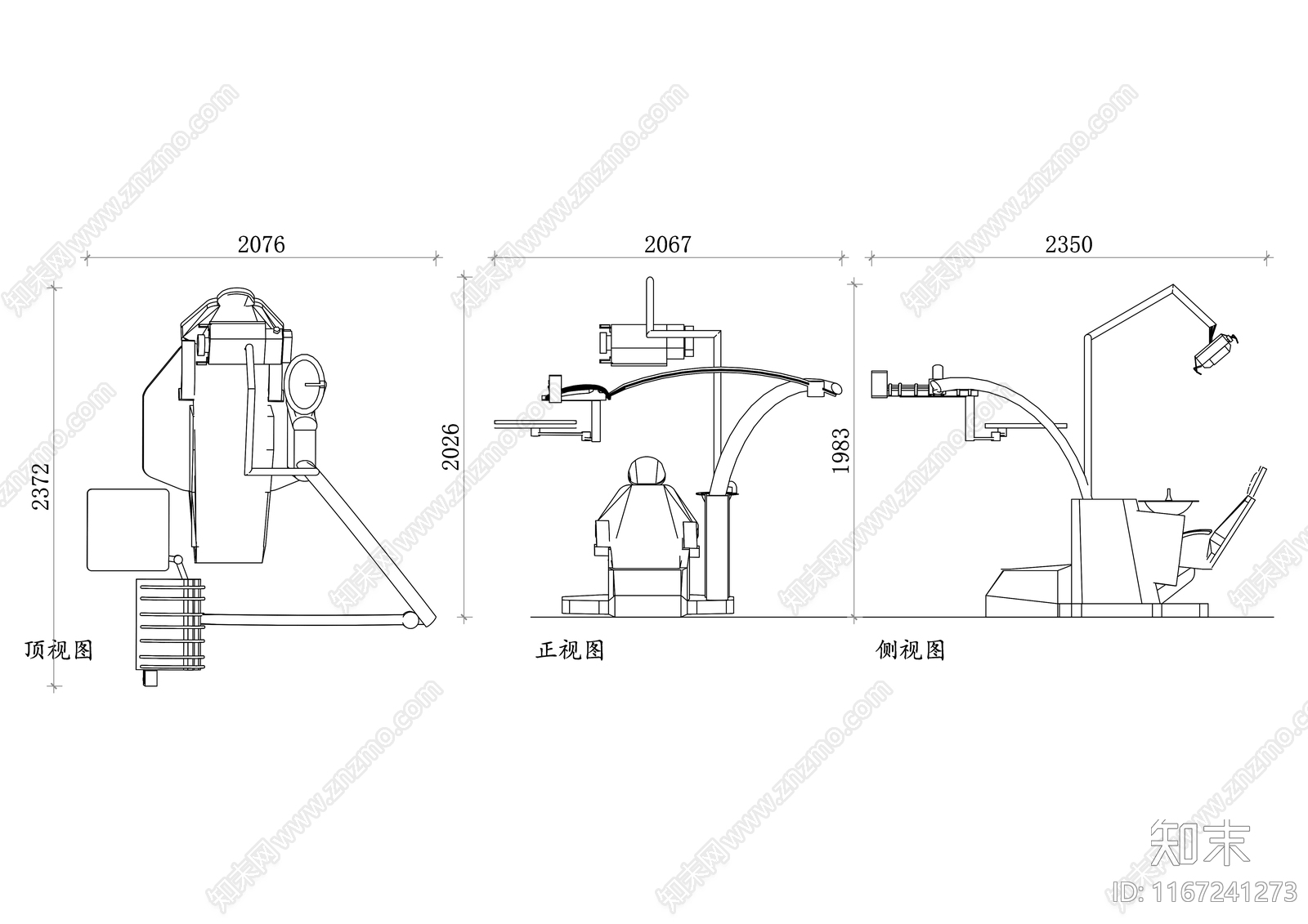 现代医院cad施工图下载【ID:1167241273】