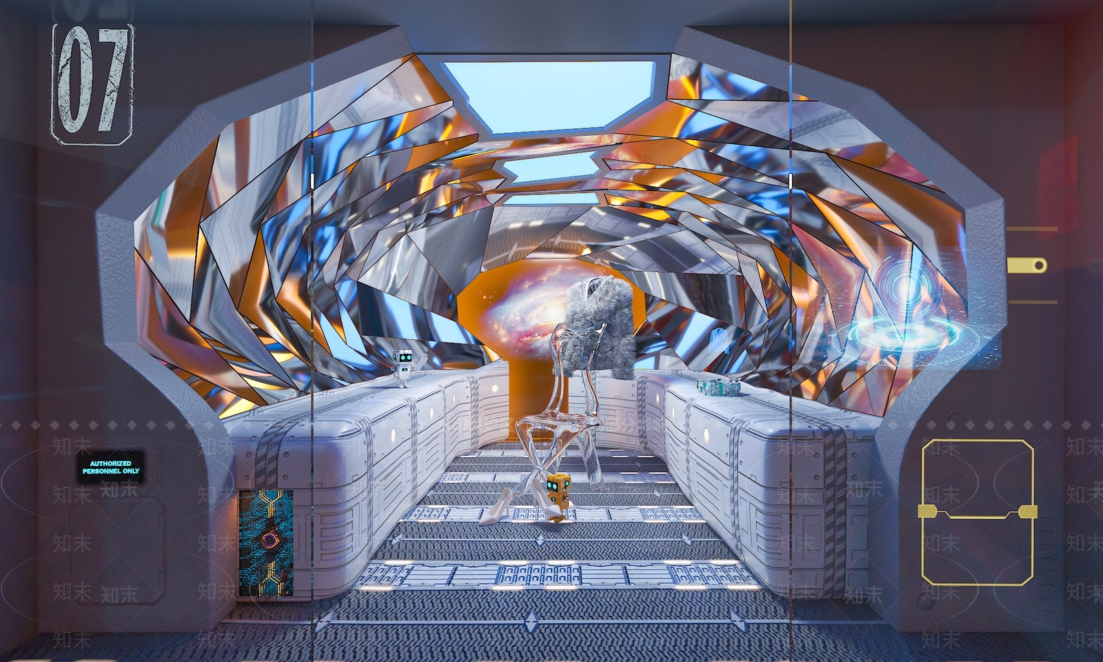现代衣帽间3D模型下载【ID:1167244526】