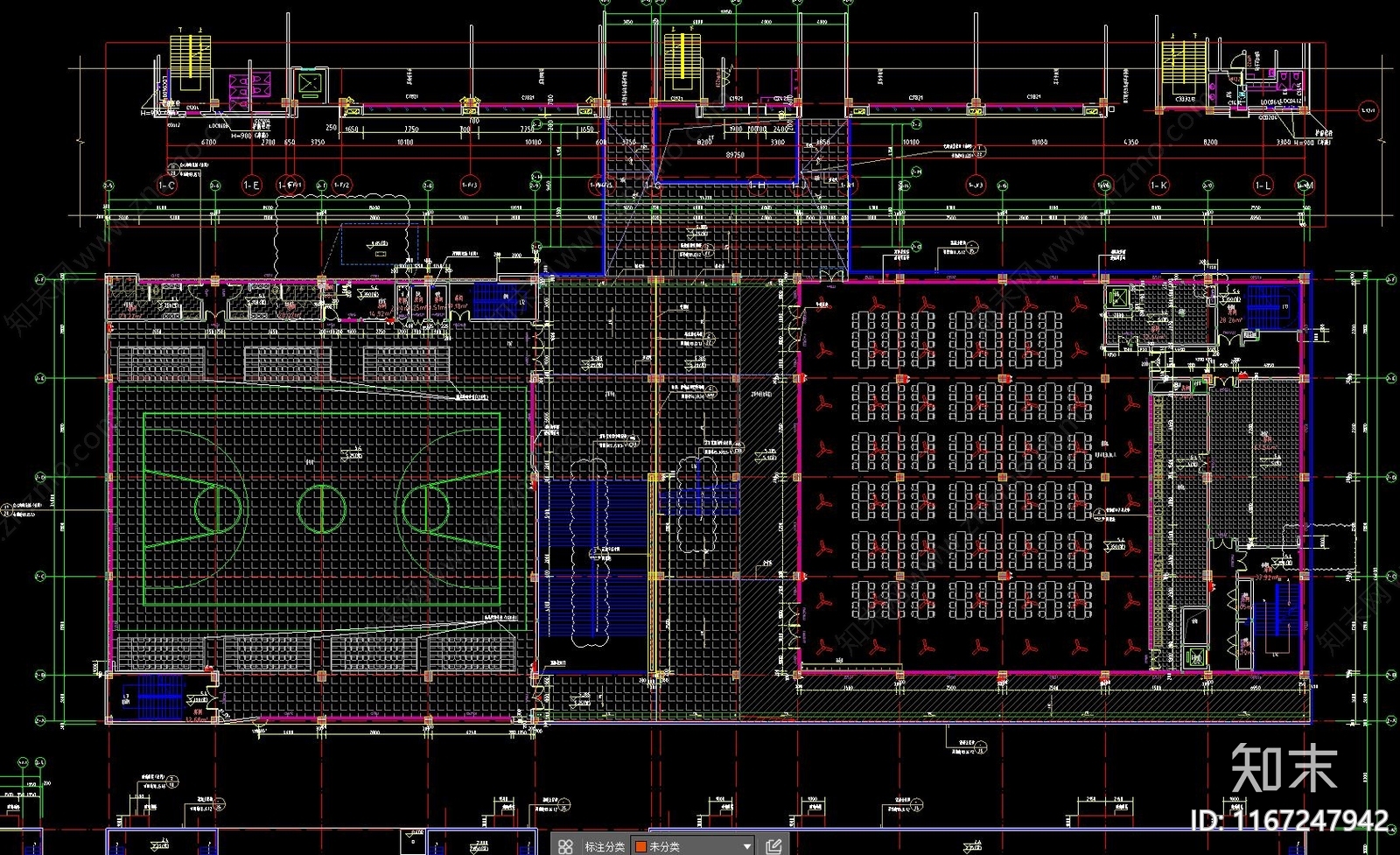 现代学校建筑施工图下载【ID:1167247942】