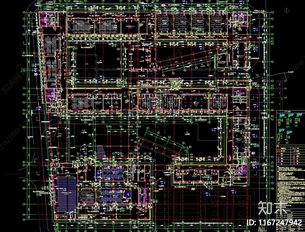 现代学校建筑施工图下载【ID:1167247942】