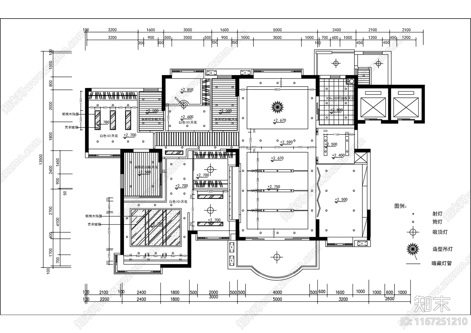 现代别墅建筑cad施工图下载【ID:1167251210】