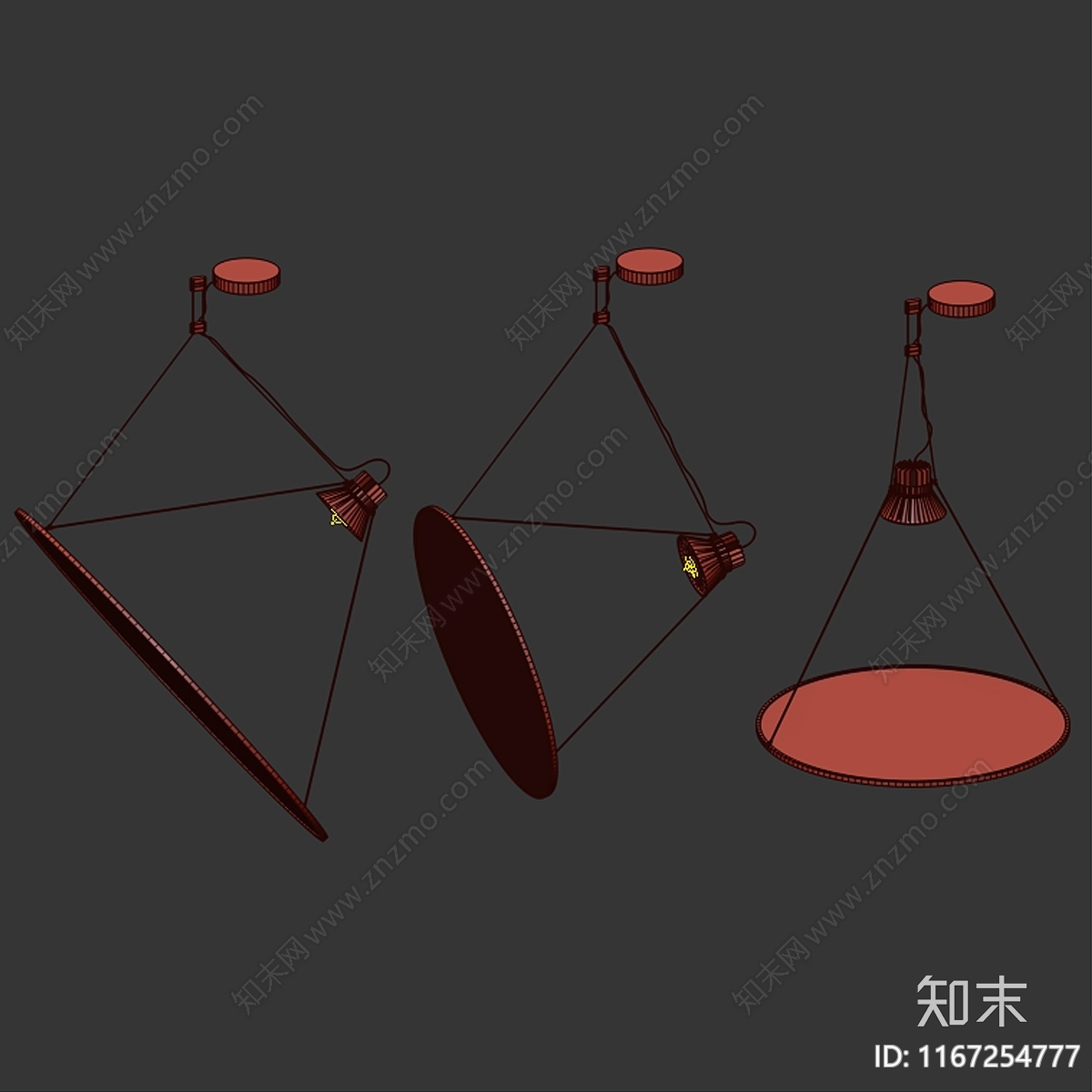 吊灯3D模型下载【ID:1167254777】