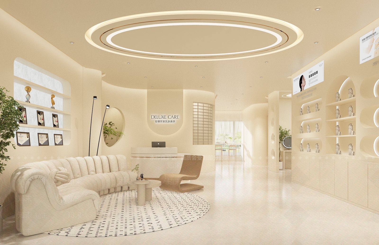 现代美容院3D模型下载【ID:1214674216】