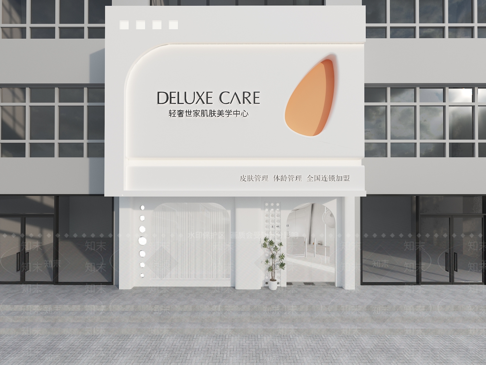 现代轻奢其他商业空间3D模型下载【ID:1167263296】