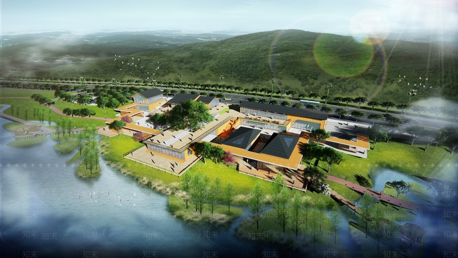 新中式其他商业建筑SU模型下载【ID:1167266668】