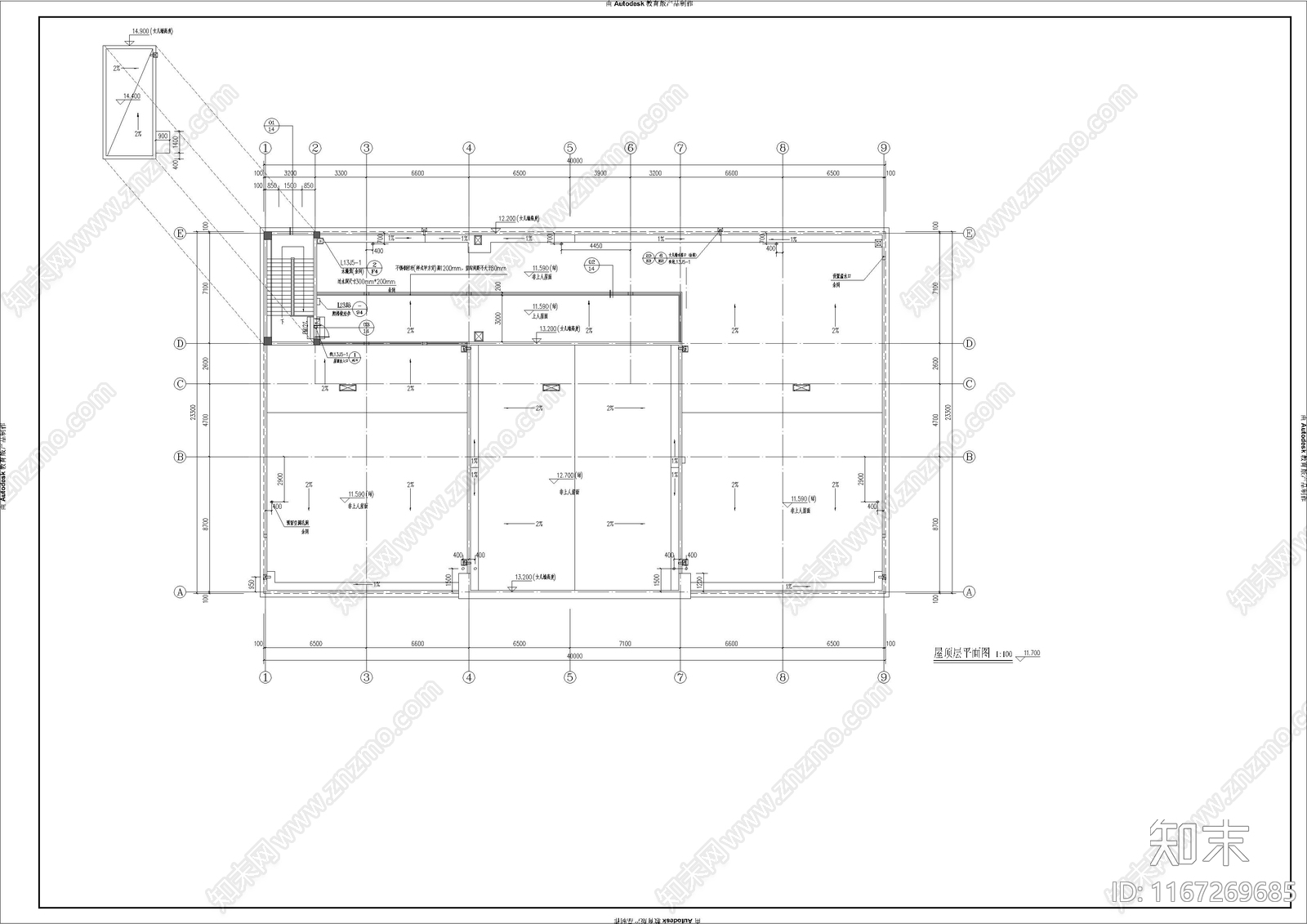 欧式幼儿园建筑施工图下载【ID:1167269685】