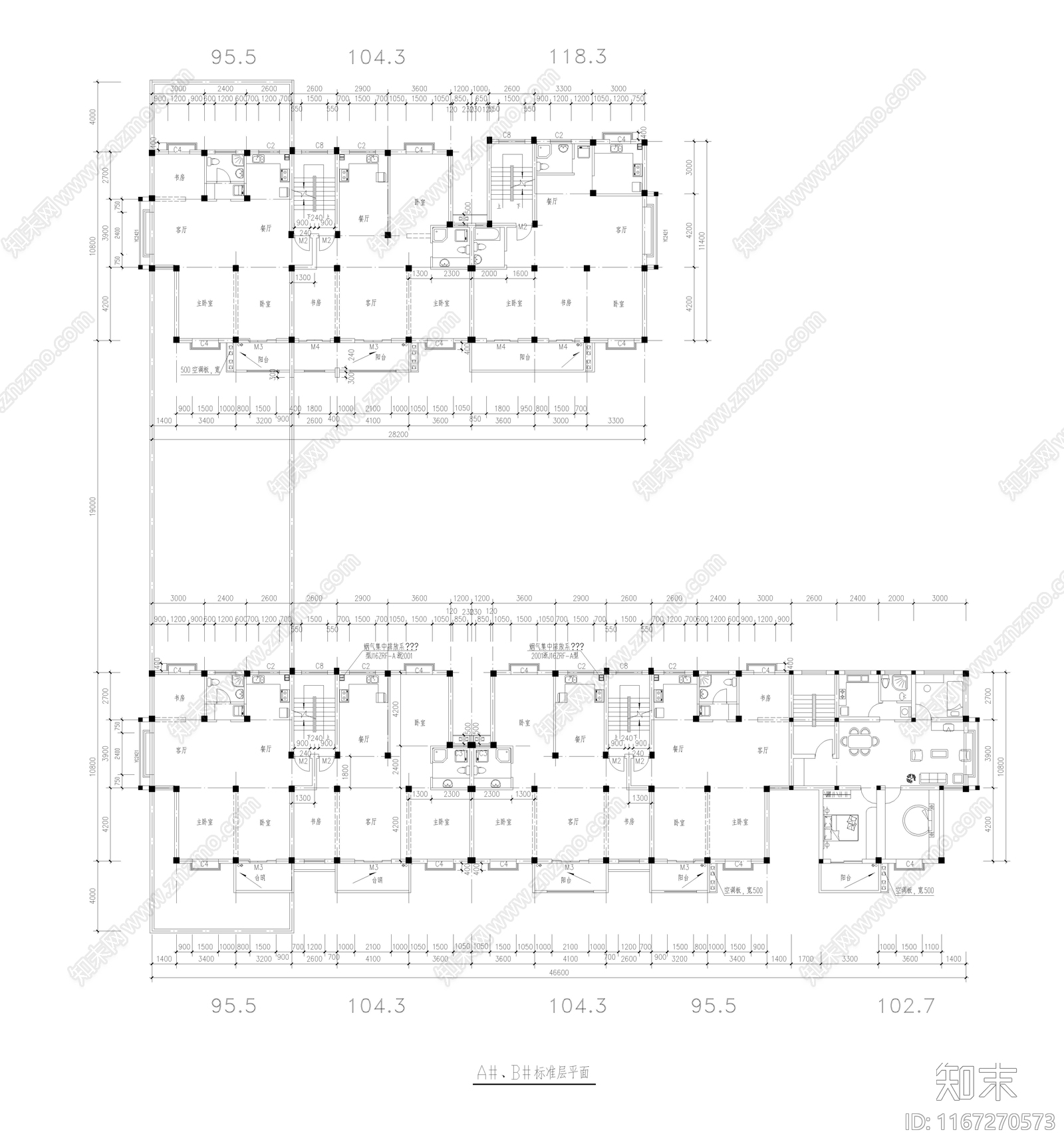 其他商业建筑cad施工图下载【ID:1167270573】