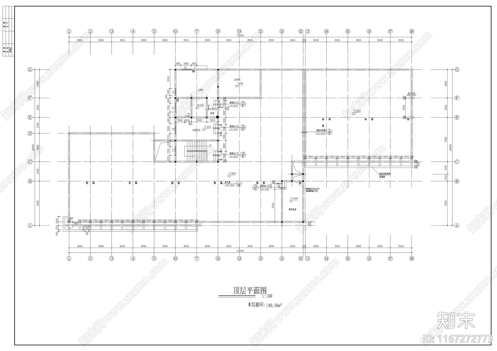 医院建筑cad施工图下载【ID:1167272773】
