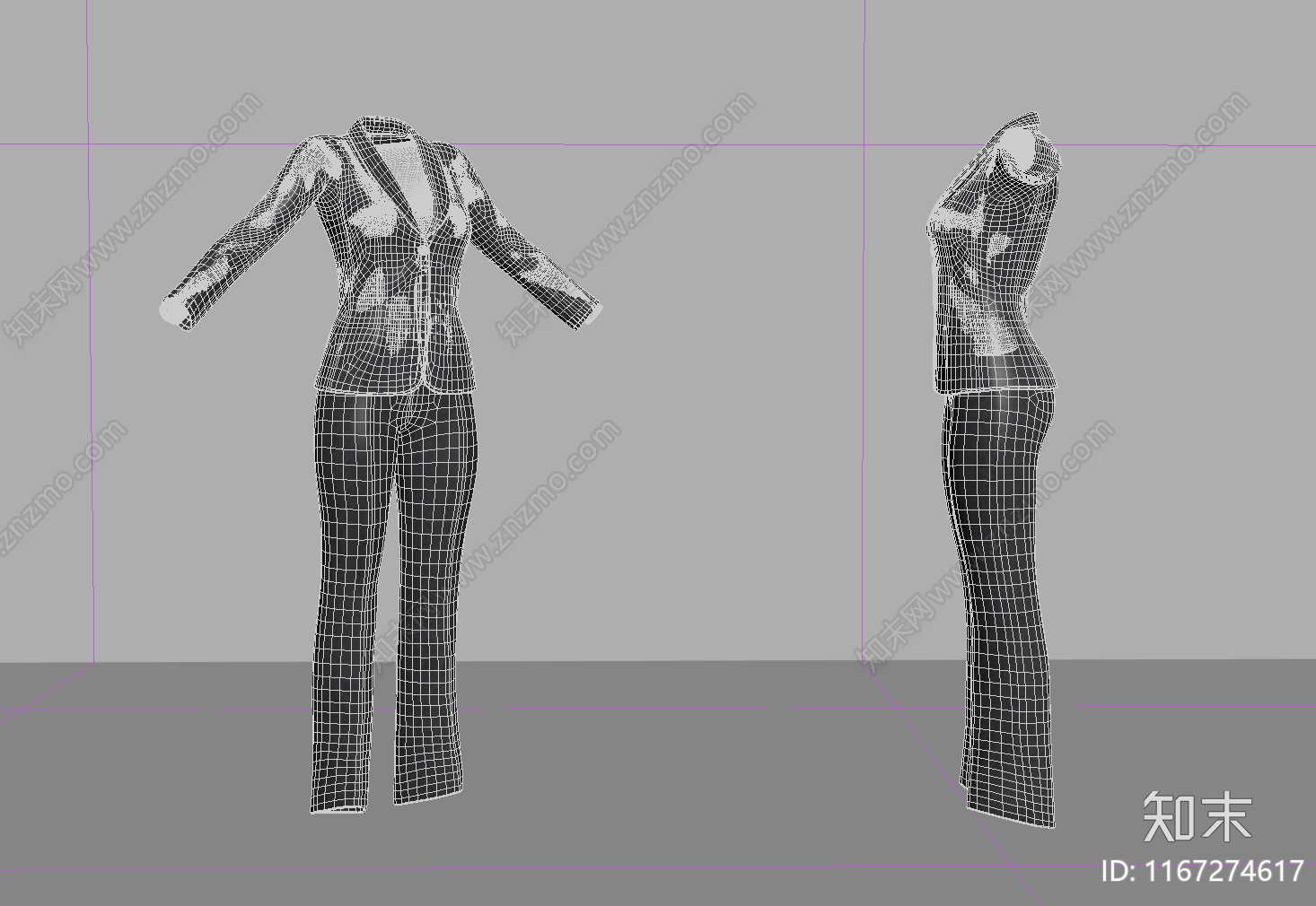 衣服3D模型下载【ID:1167274617】