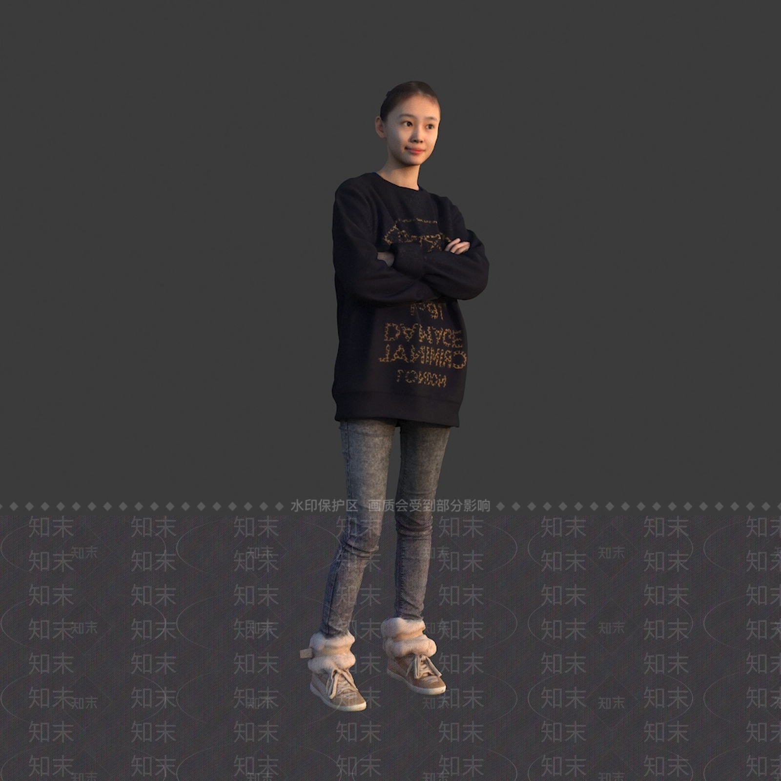 女人3D模型下载【ID:1167276871】