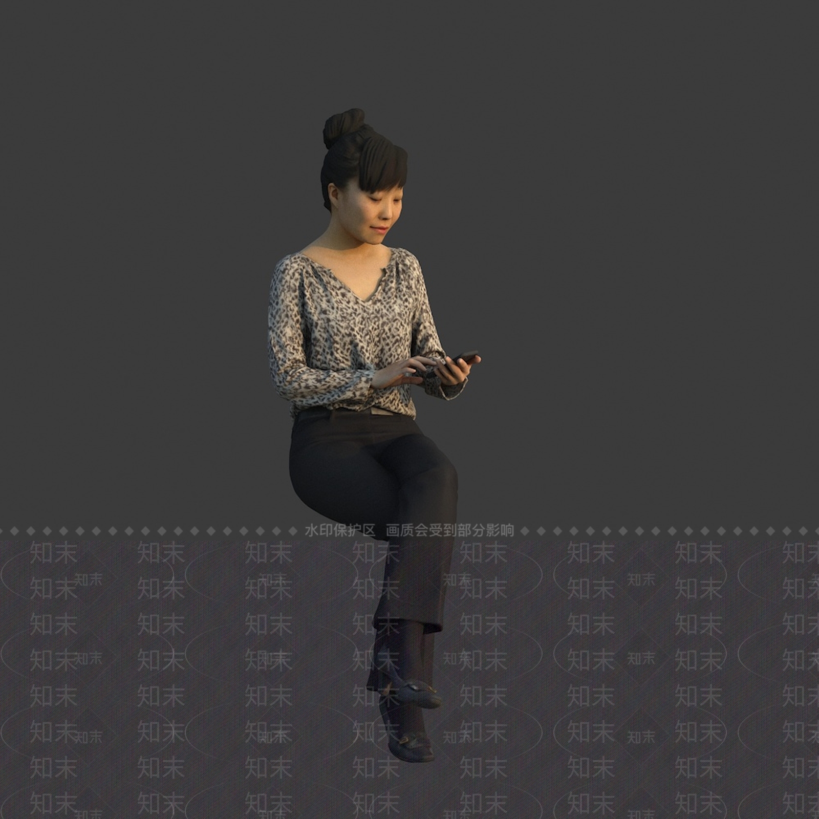女人3D模型下载【ID:1167277059】