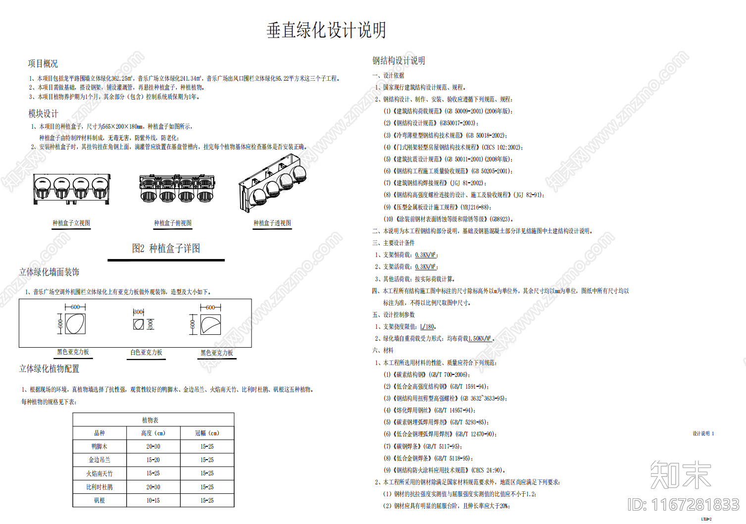 现代植物配置图库施工图下载【ID:1167281833】