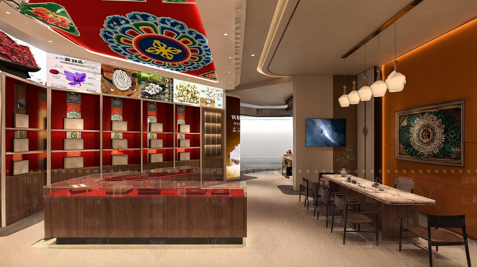 现代其他店铺SU模型下载【ID:1167289418】