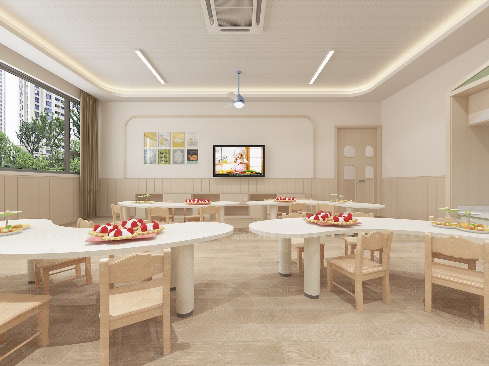 现代儿童乐园3D模型下载【ID:1214674827】