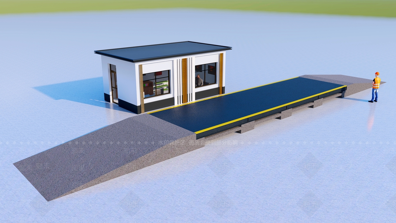 现代新中式其他公共建筑SU模型下载【ID:1167296318】