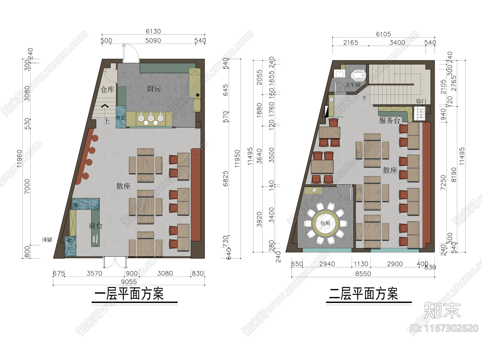 工装平面图施工图下载【ID:1167302620】