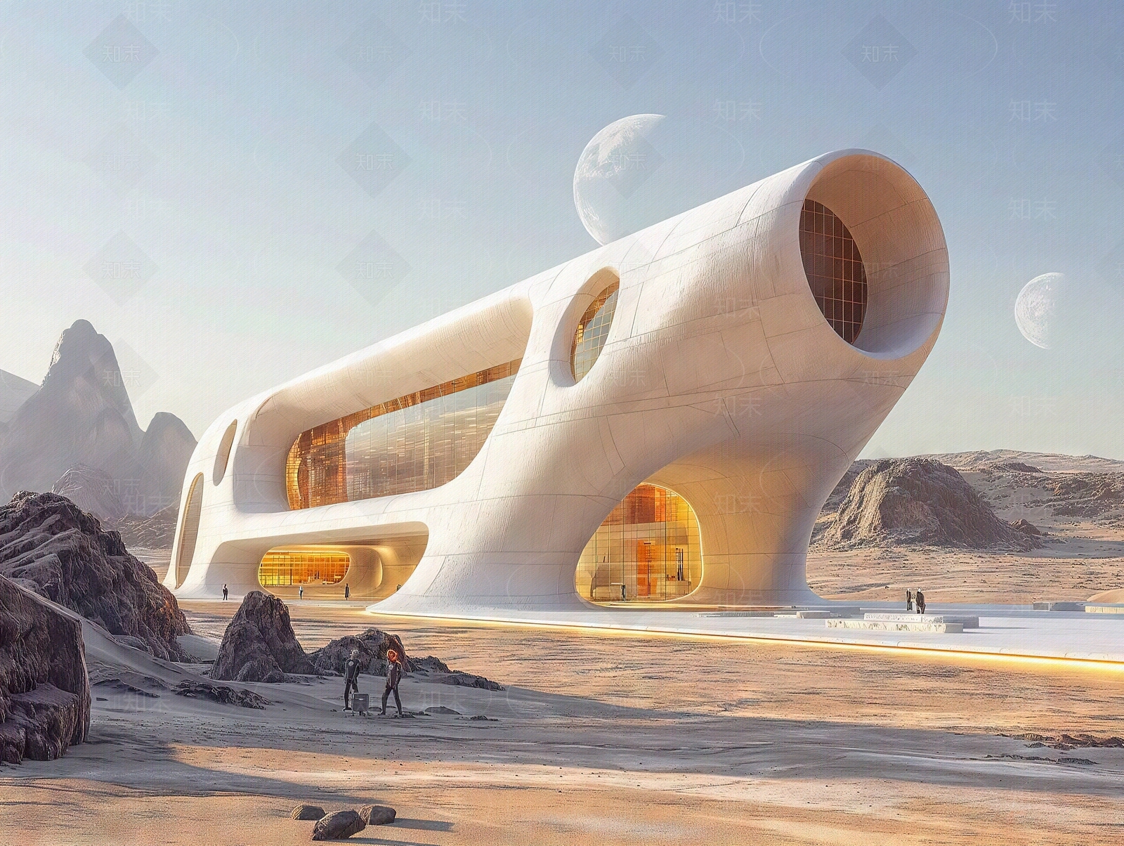 现代其它外景贴图下载【ID:1167306473】