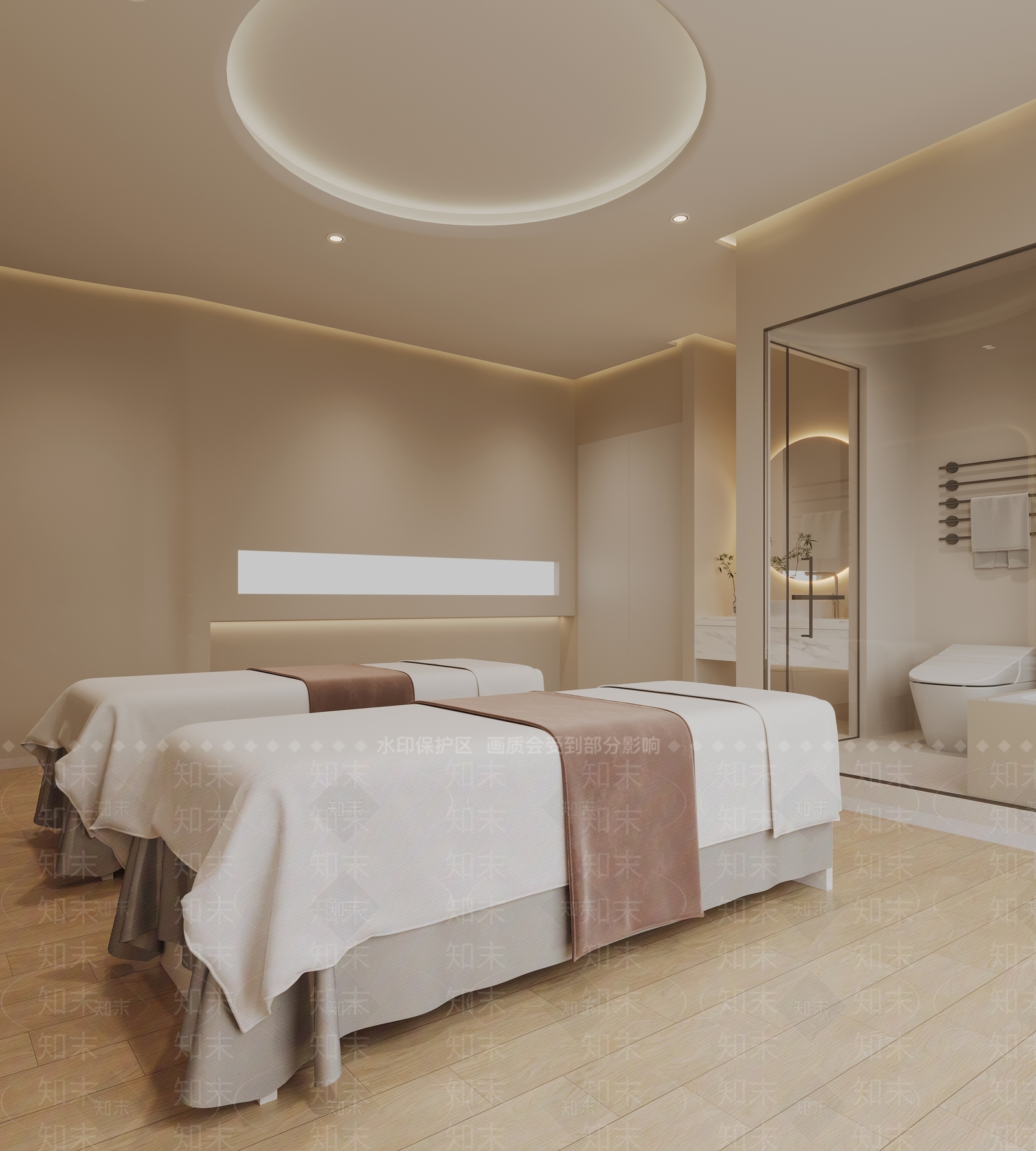 现代美容院3D模型下载【ID:1167307313】