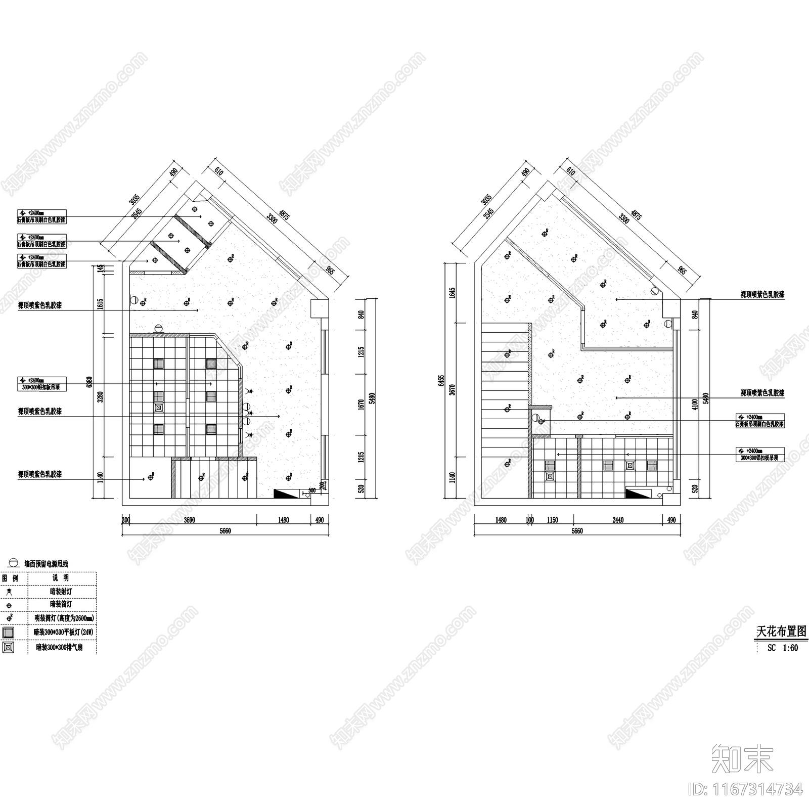 现代宠物店cad施工图下载【ID:1167314734】