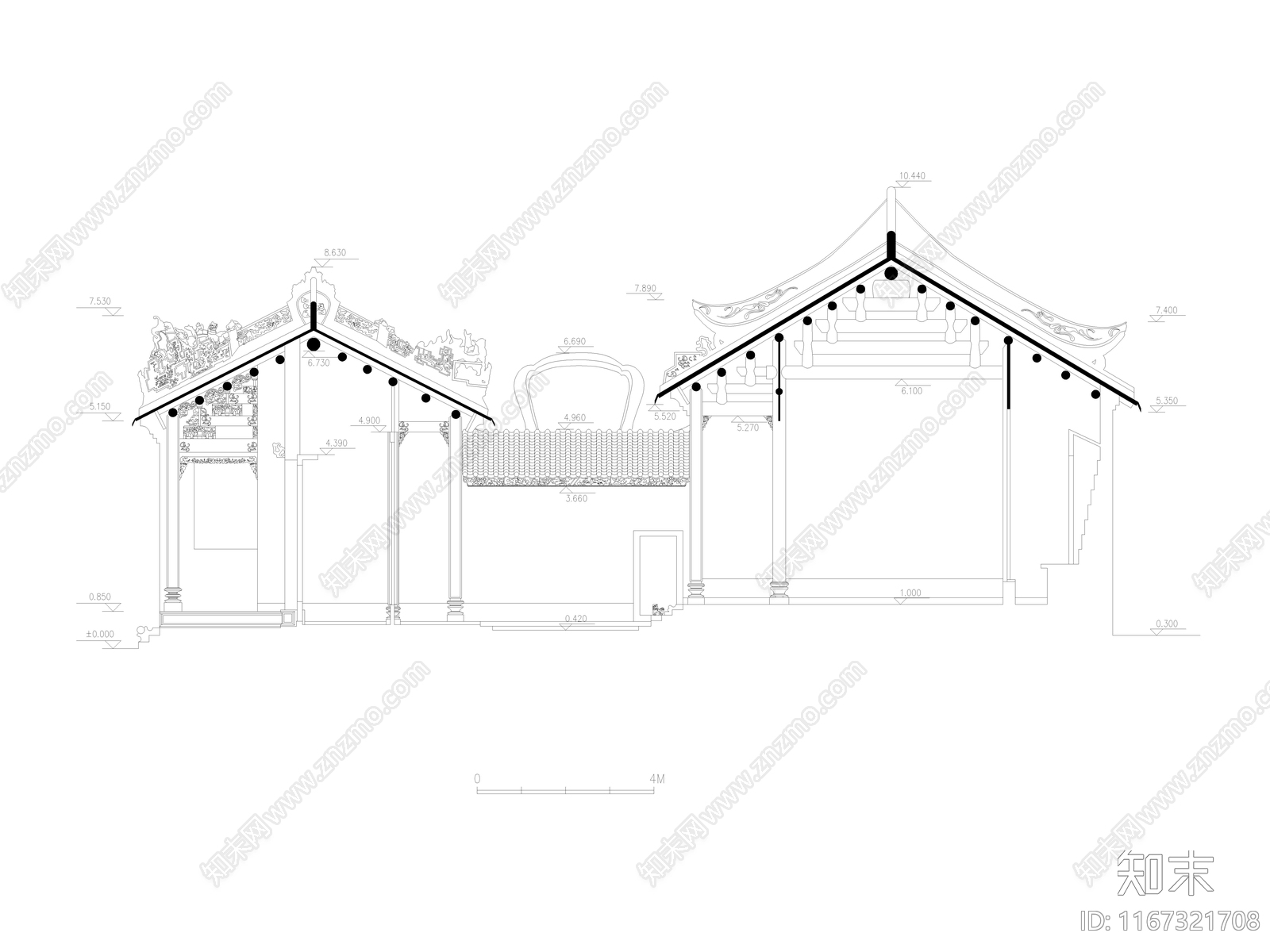 中式古建施工图下载【ID:1167321708】