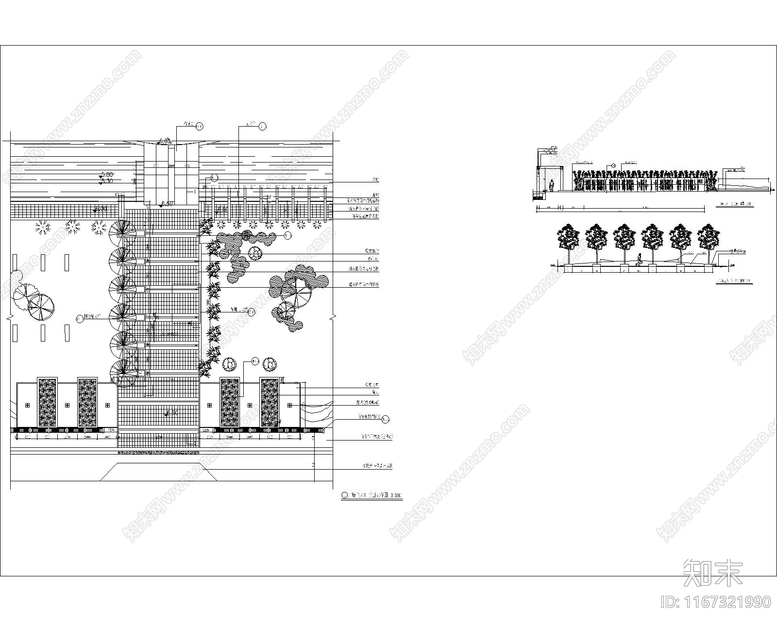 门cad施工图下载【ID:1167321990】