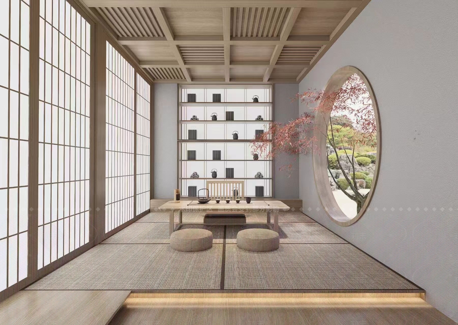 新中式会所SU模型下载【ID:1216014343】