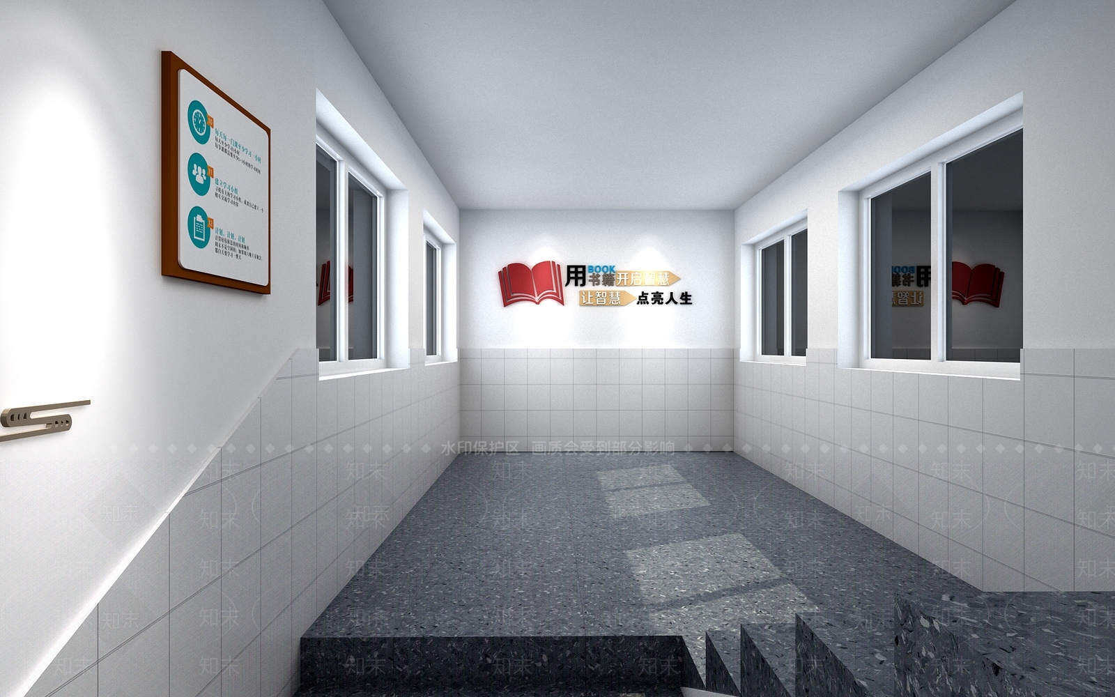 现代新中式其他公共空间3D模型下载【ID:1167340862】