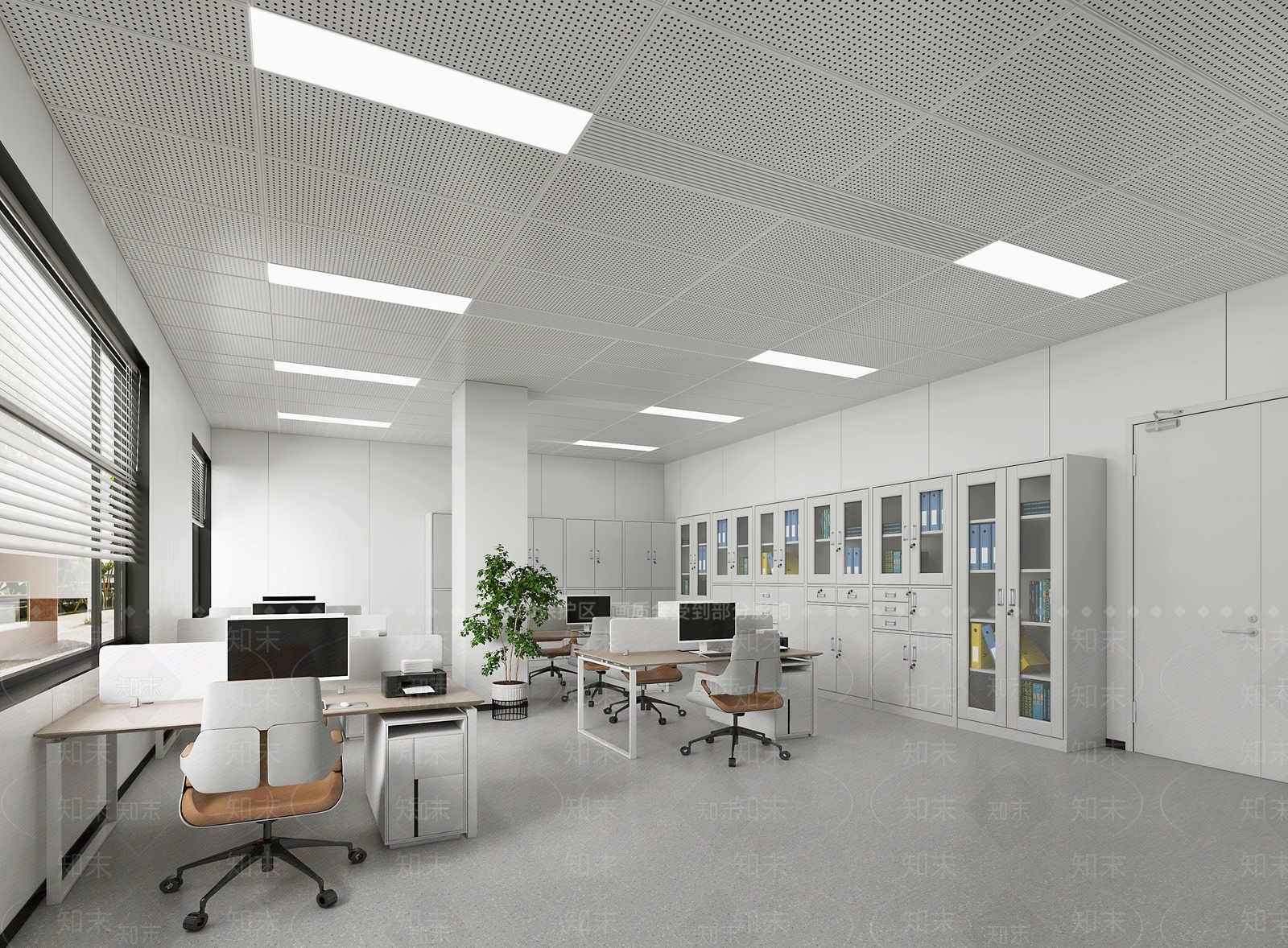 现代简约其他公共空间3D模型下载【ID:1167368585】