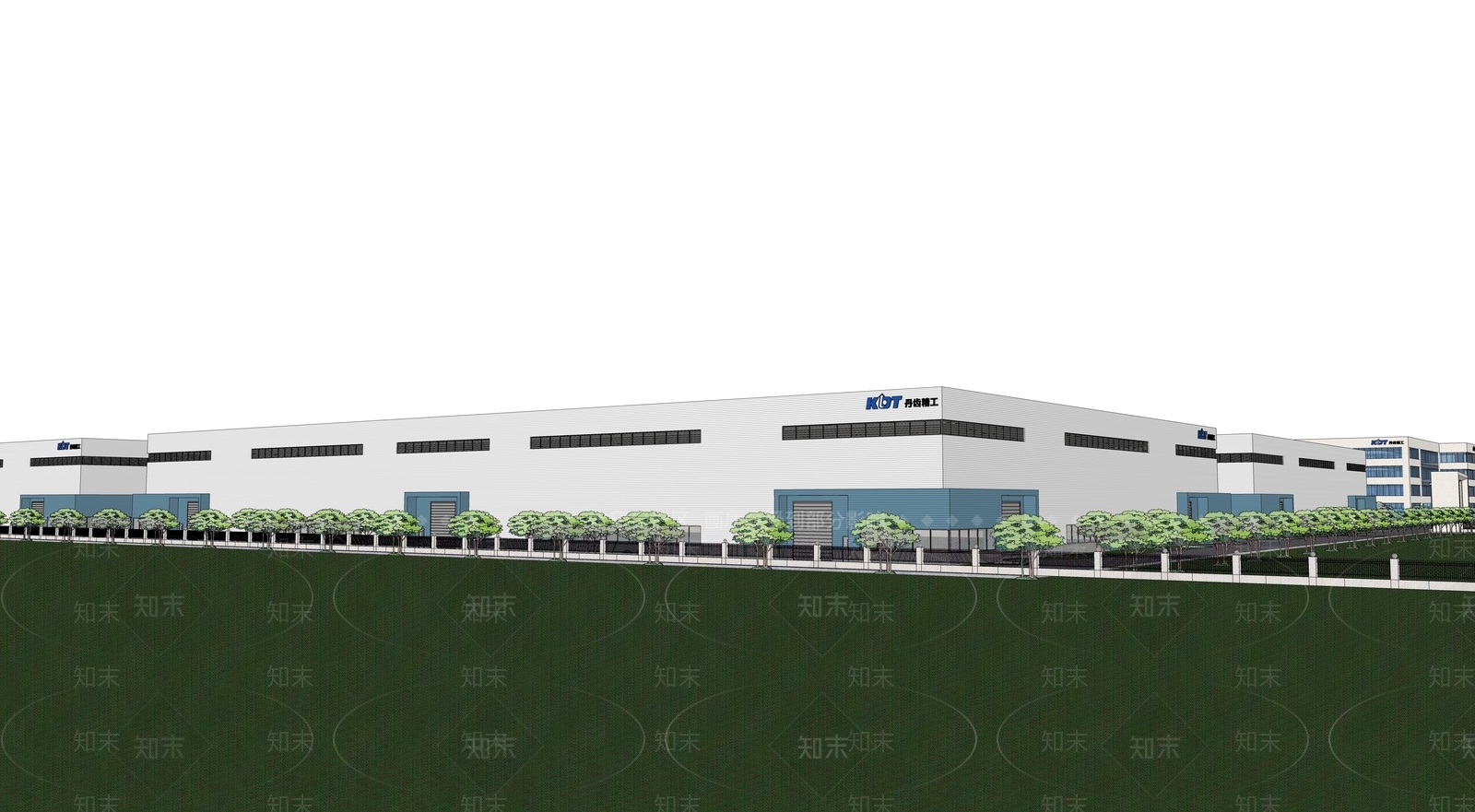 现代厂房SU模型下载【ID:1167370299】