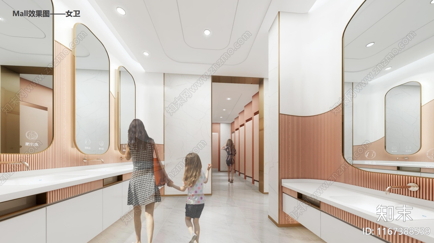 现代商场cad施工图下载【ID:1167388539】