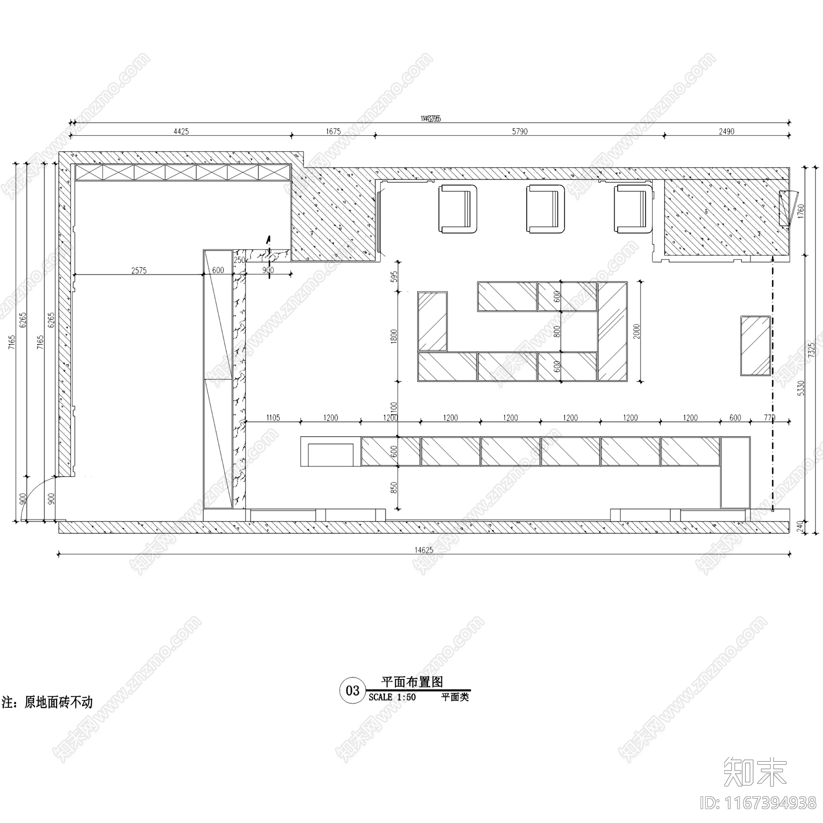 新中式珠宝店施工图下载【ID:1167394938】