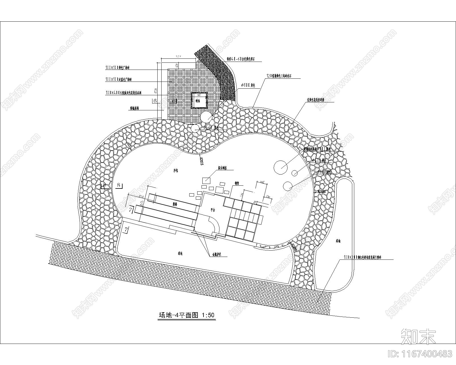 儿童乐园施工图下载【ID:1167400483】