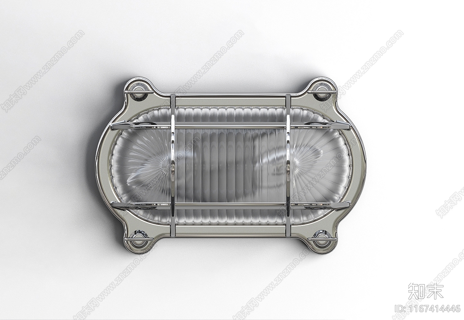 现代工业壁灯3D模型下载【ID:1167414446】