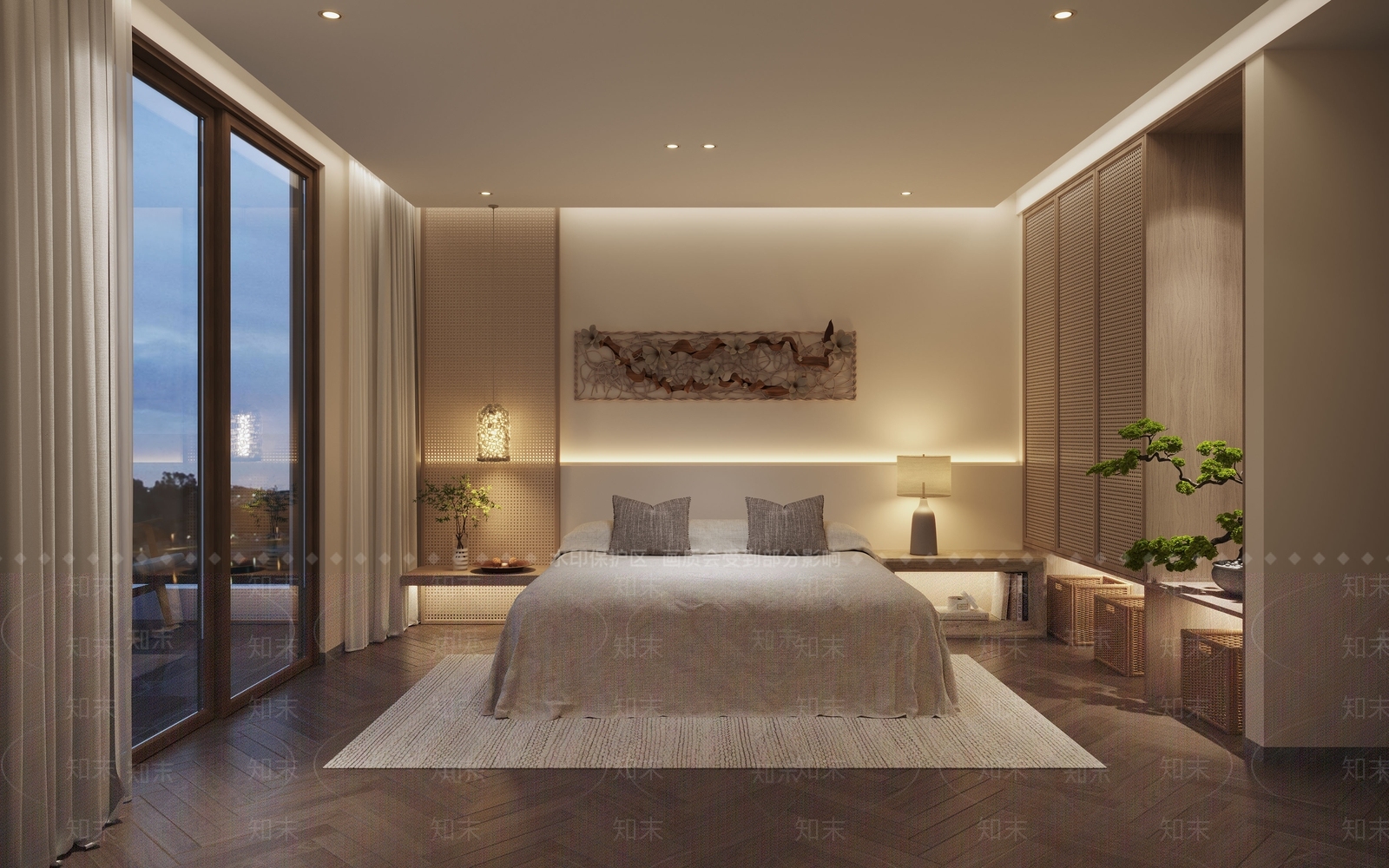 侘寂民宿3D模型下载【ID:1167423170】