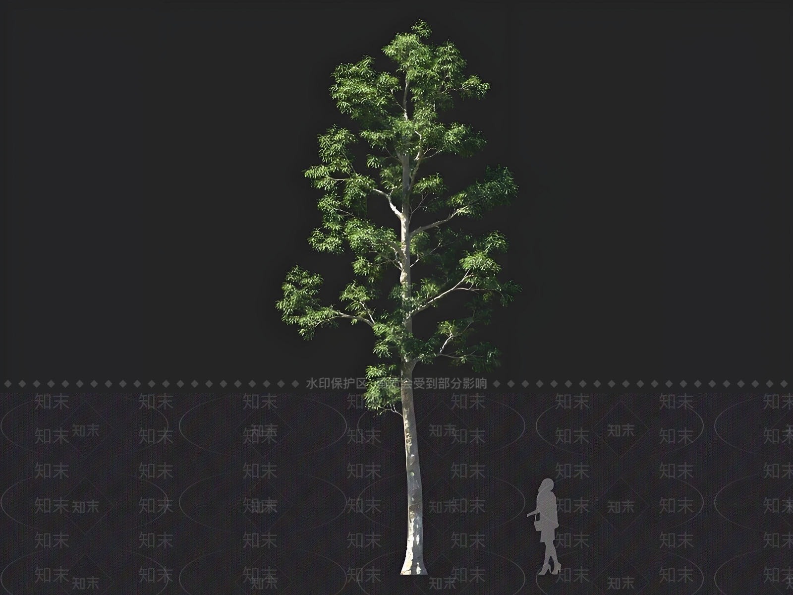 乔木3D模型下载【ID:1167446518】