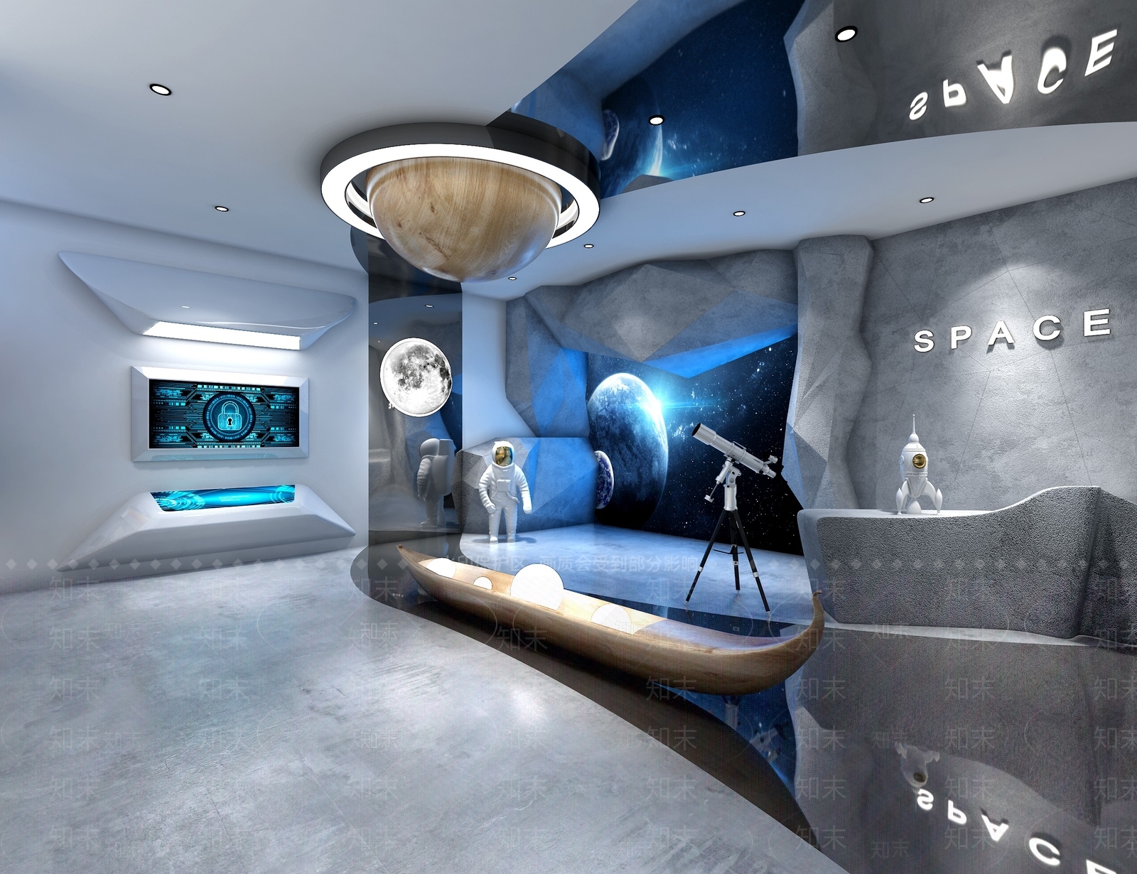 现代其他公共空间3D模型下载【ID:1167448284】