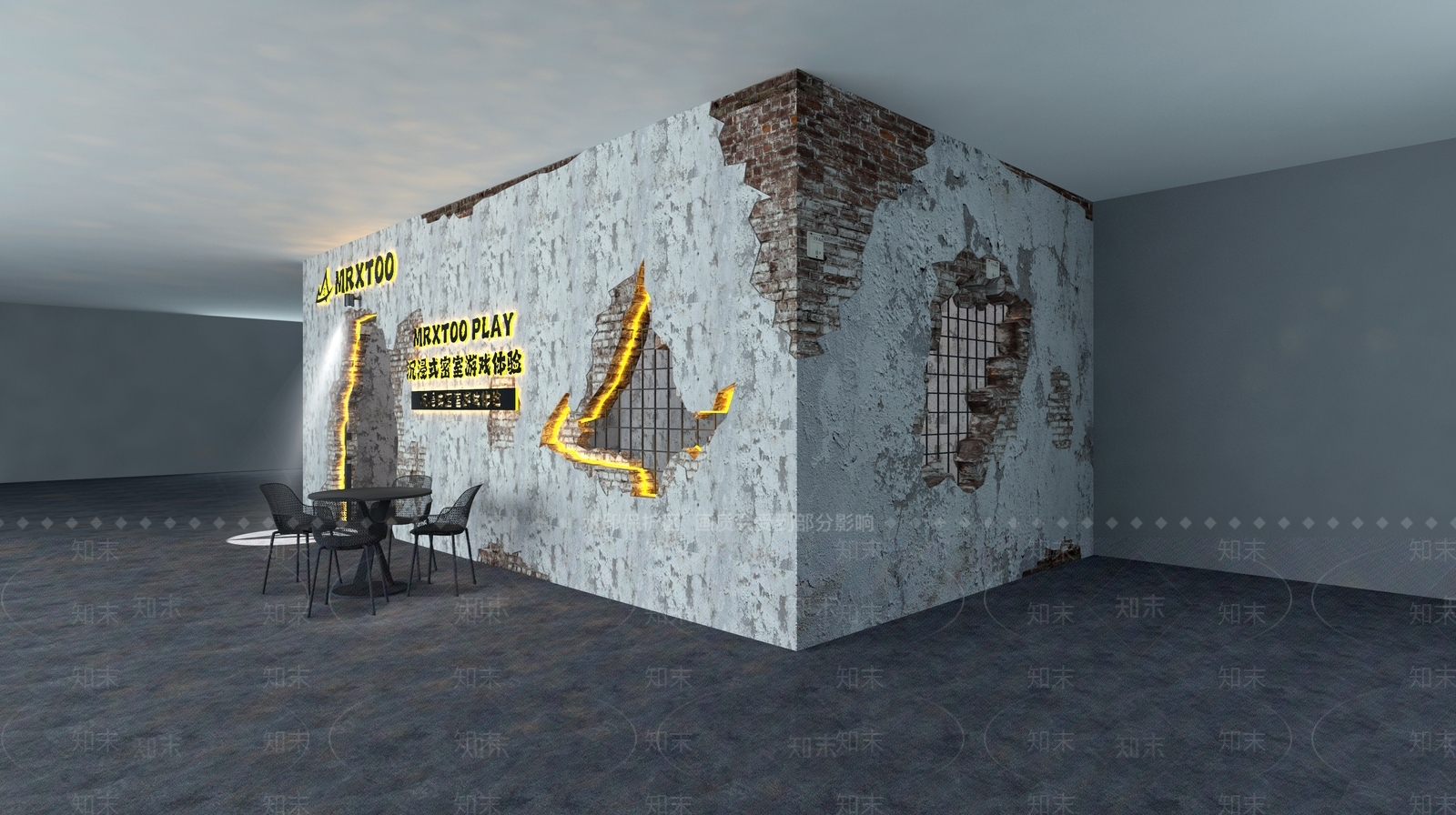 工业其他商业空间3D模型下载【ID:1167480811】