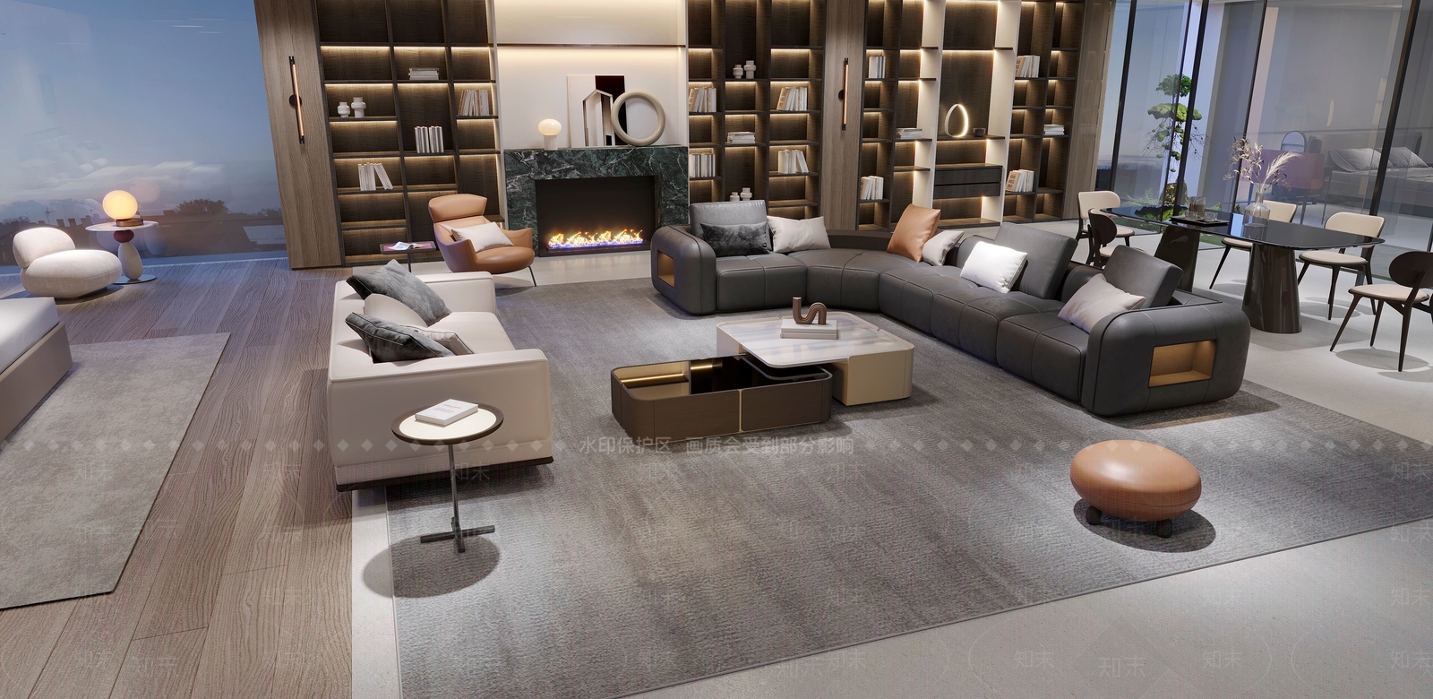 现代家居专卖店3D模型下载【ID:1167490059】