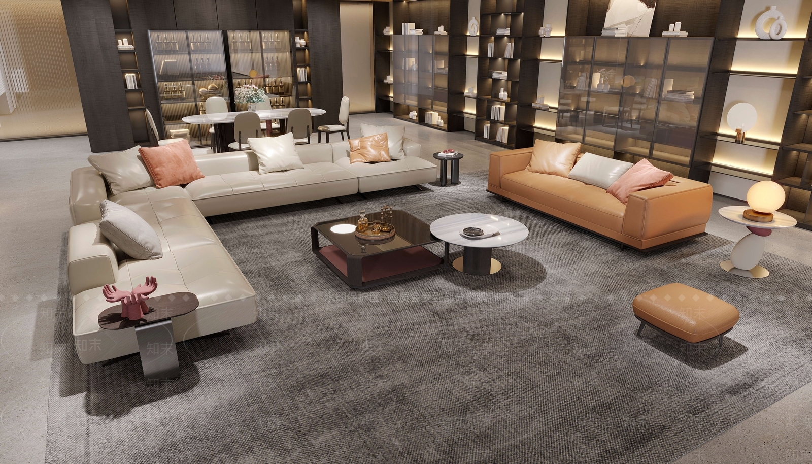 现代家居专卖店3D模型下载【ID:1167492041】