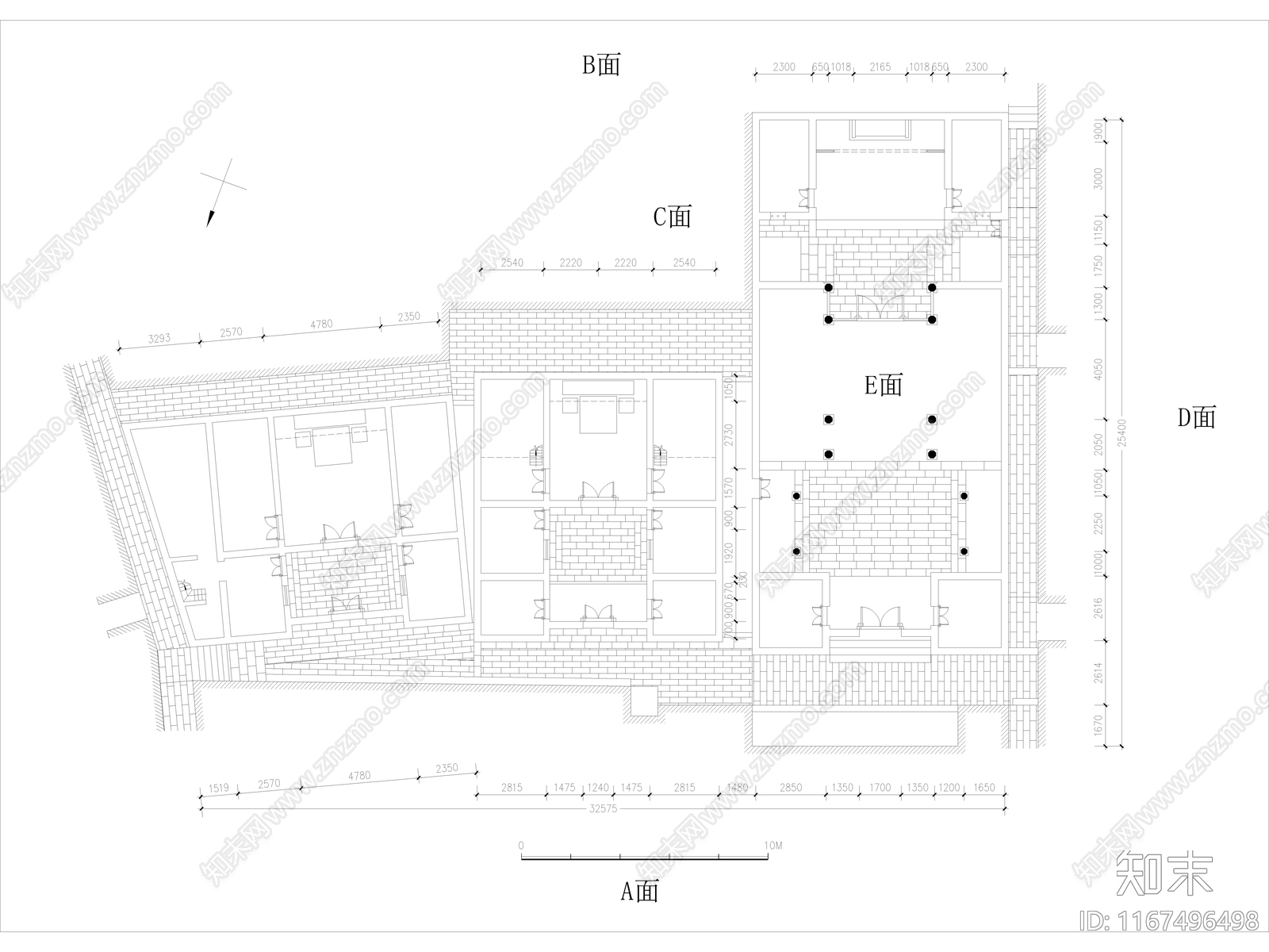 中式古建施工图下载【ID:1167496498】