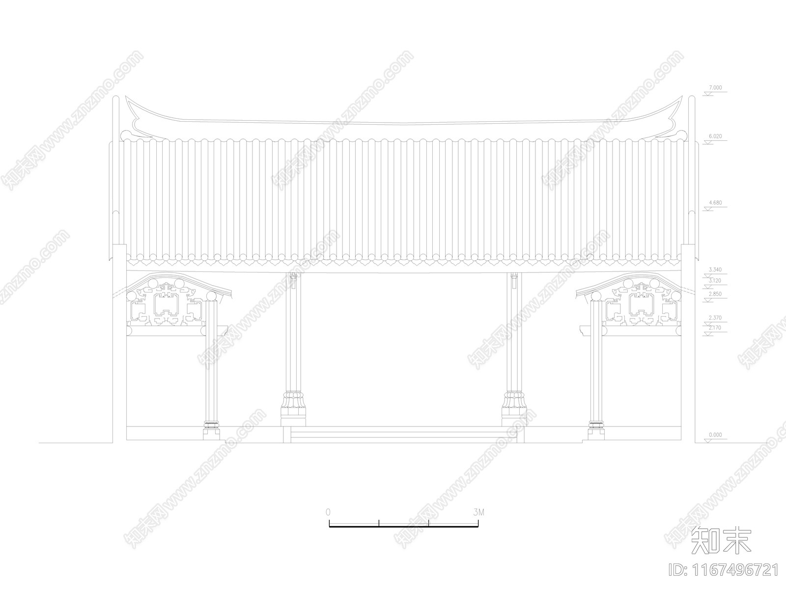 中式古建施工图下载【ID:1167496721】