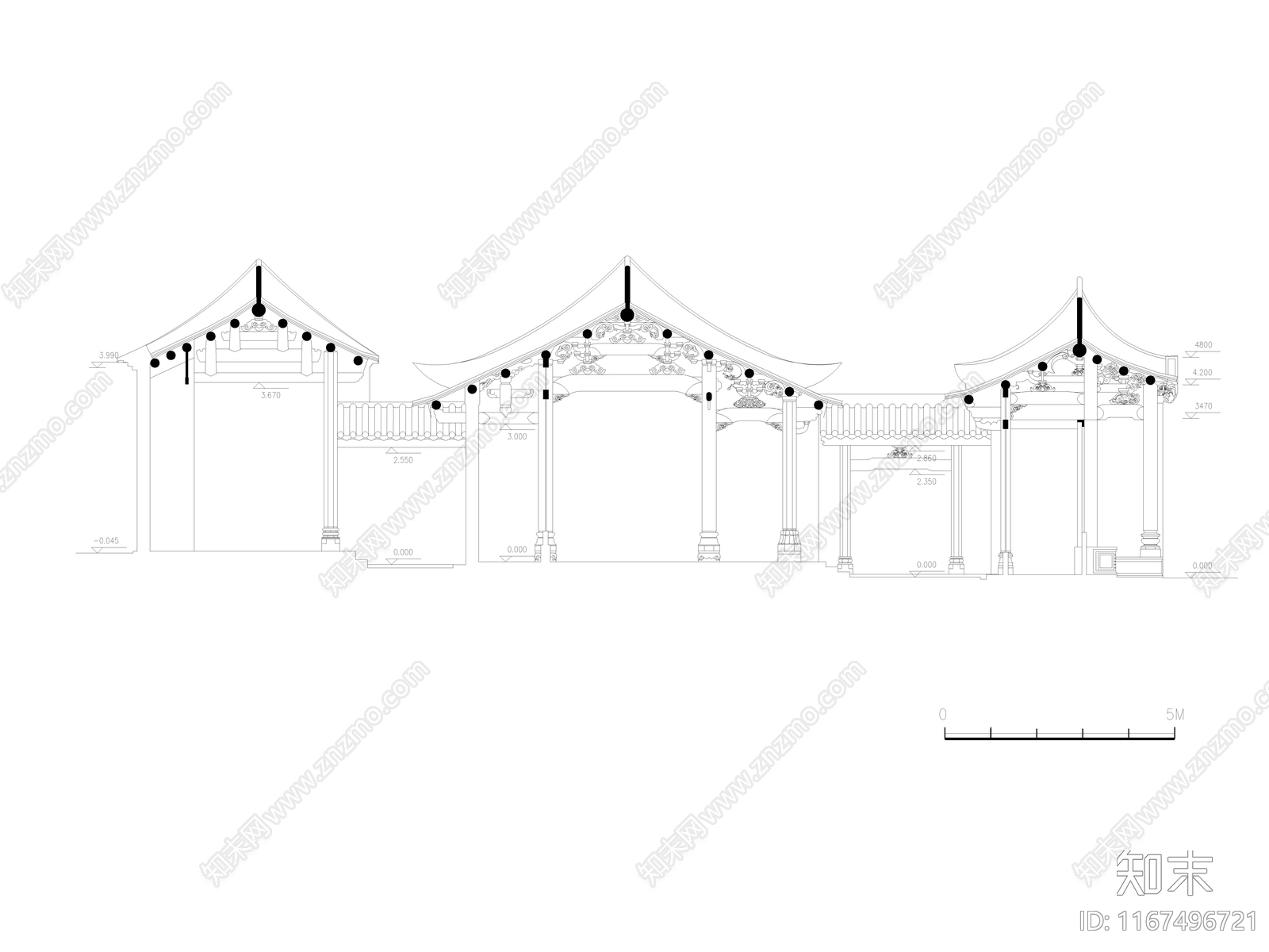 中式古建施工图下载【ID:1167496721】