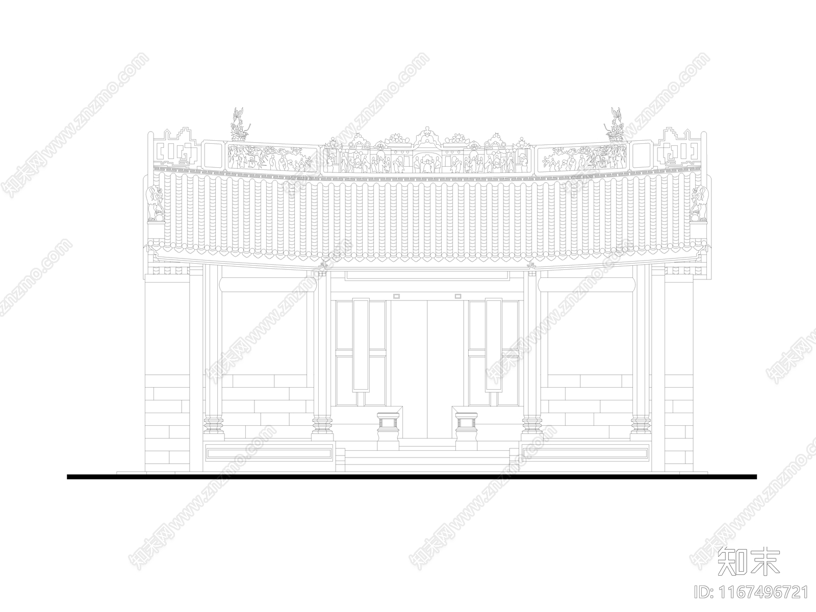 中式古建施工图下载【ID:1167496721】