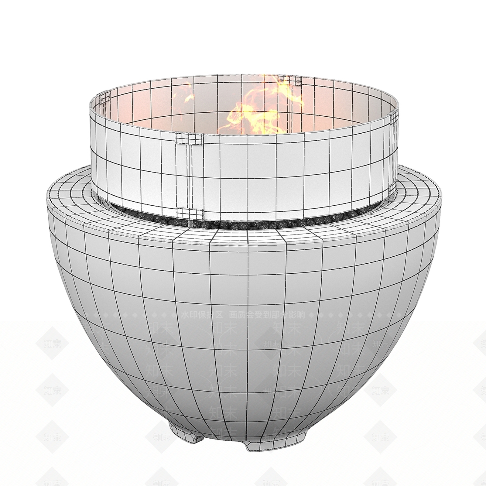 壁炉3D模型下载【ID:1167512062】