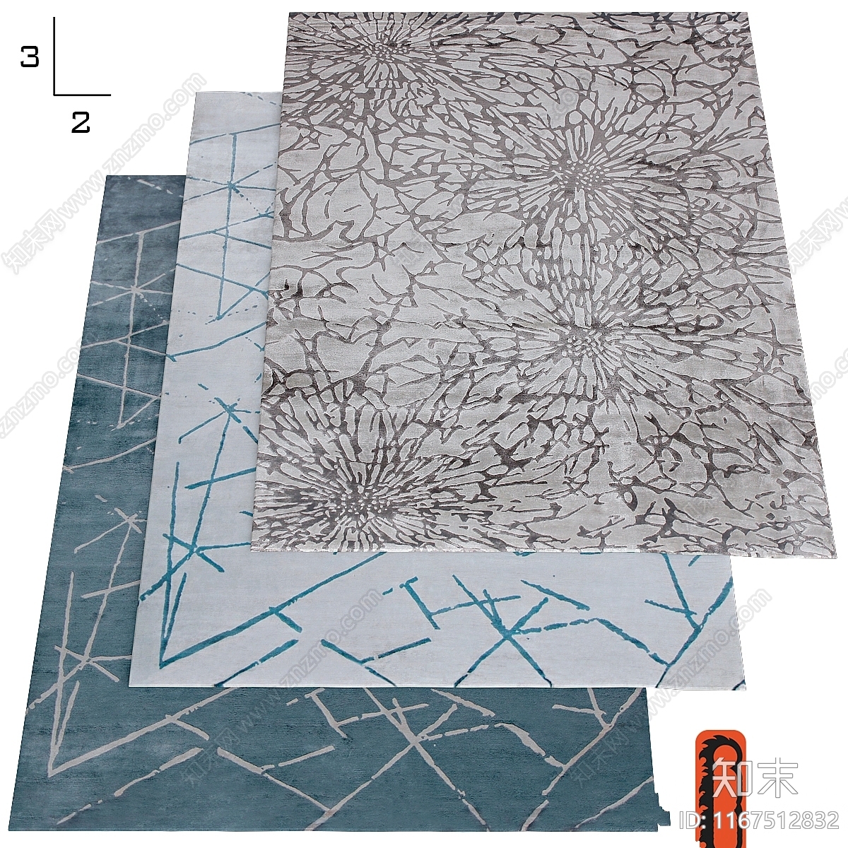 地毯3D模型下载【ID:1167512832】