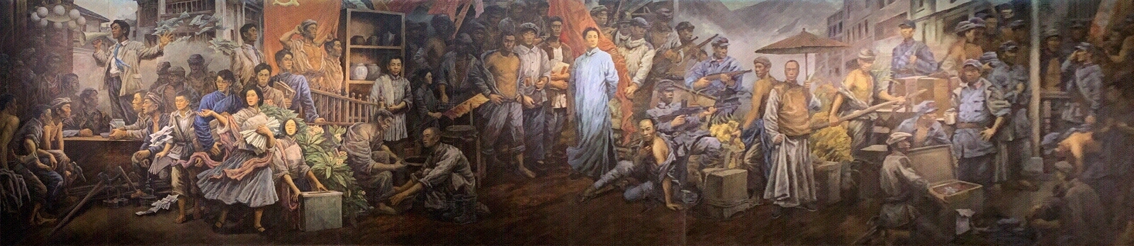 现代壁画贴图下载【ID:1167522034】