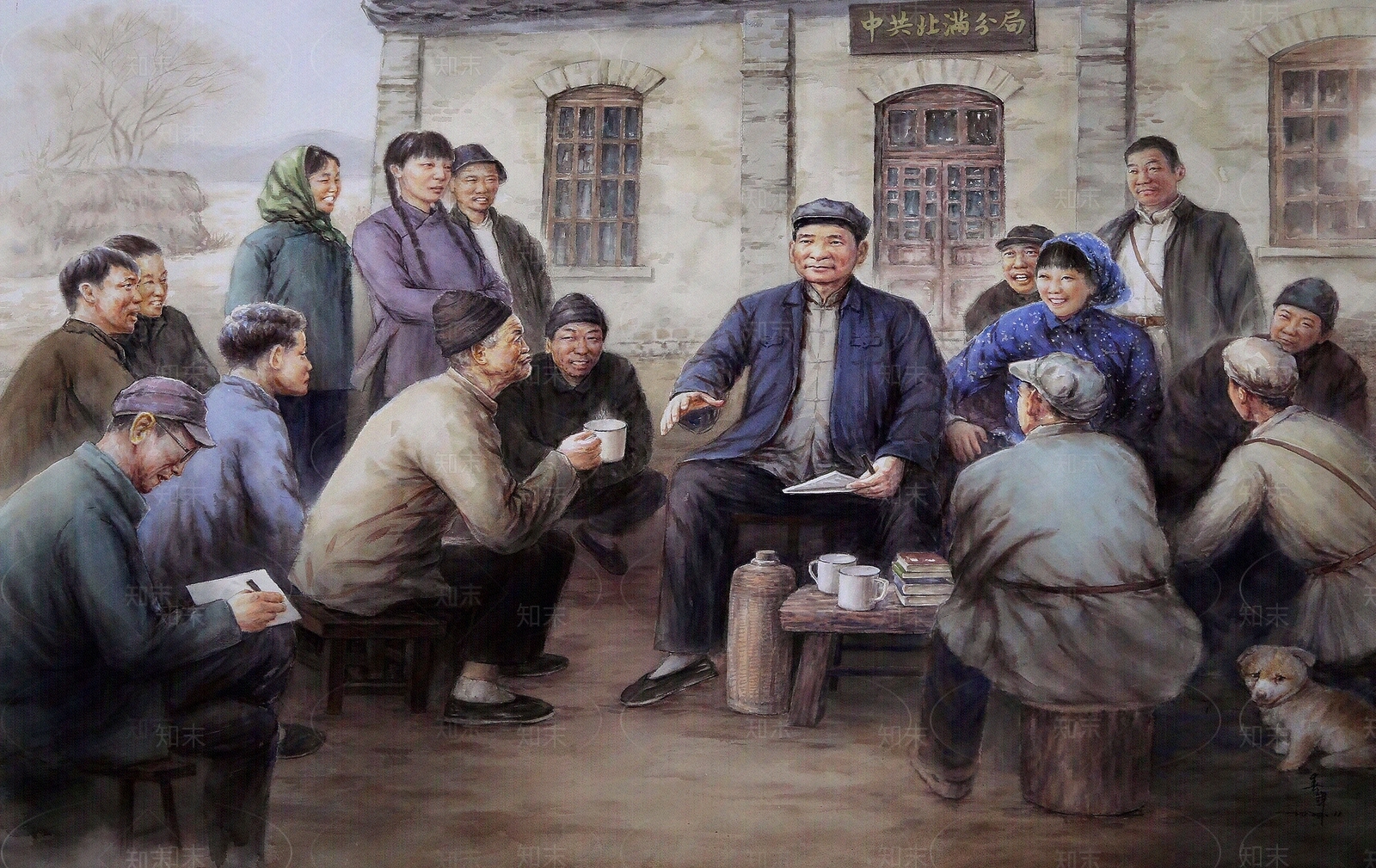 现代壁画贴图下载【ID:1167522348】