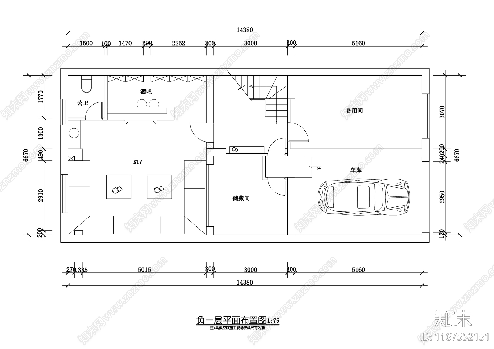 中式整体家装空间cad施工图下载【ID:1167552151】